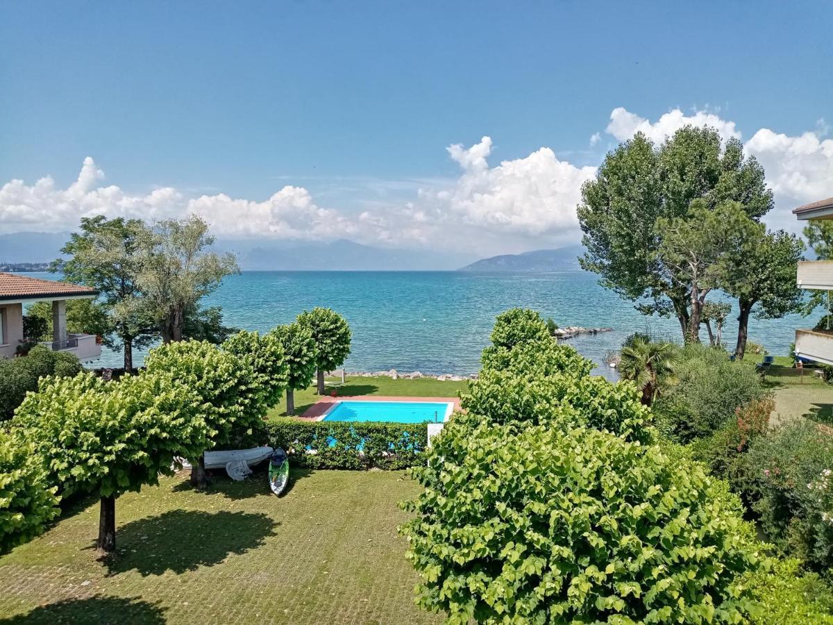 Casa Lugana 9 - Monolocale Con Piscina Fronte Lago Sirmione Dış mekan fotoğraf
